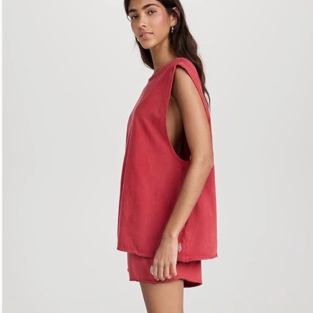 Free People Dusty Rose Muscle Tank - Picture 3 of 9